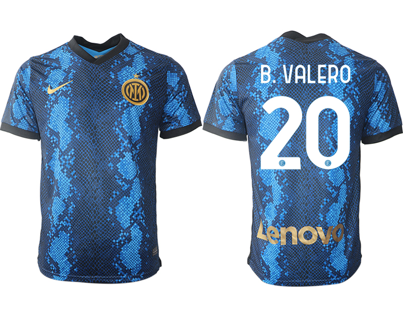 Men 2021-2022 Club Inter Milan home blue aaa versio #20 Nike Soccer Jersey->inter milan jersey->Soccer Club Jersey